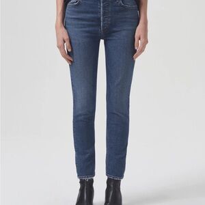 NWT AGOLDE Nico Hi Rise Slim Fit in Limit